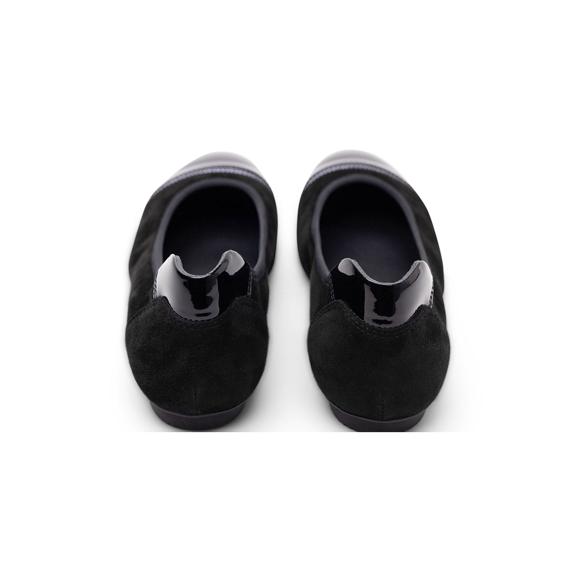 Hogan Sequinned Ballet Flat — Black, view 3