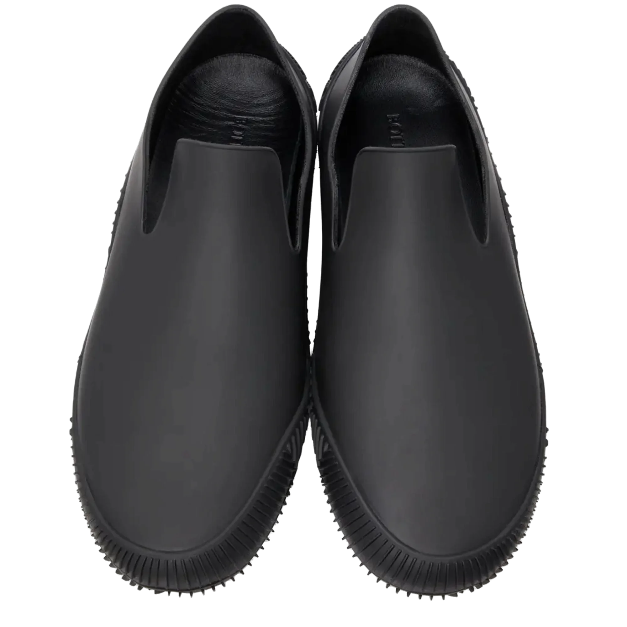 Bottega Veneta Matte Rubber Sneaker — Black by Bottega Veneta