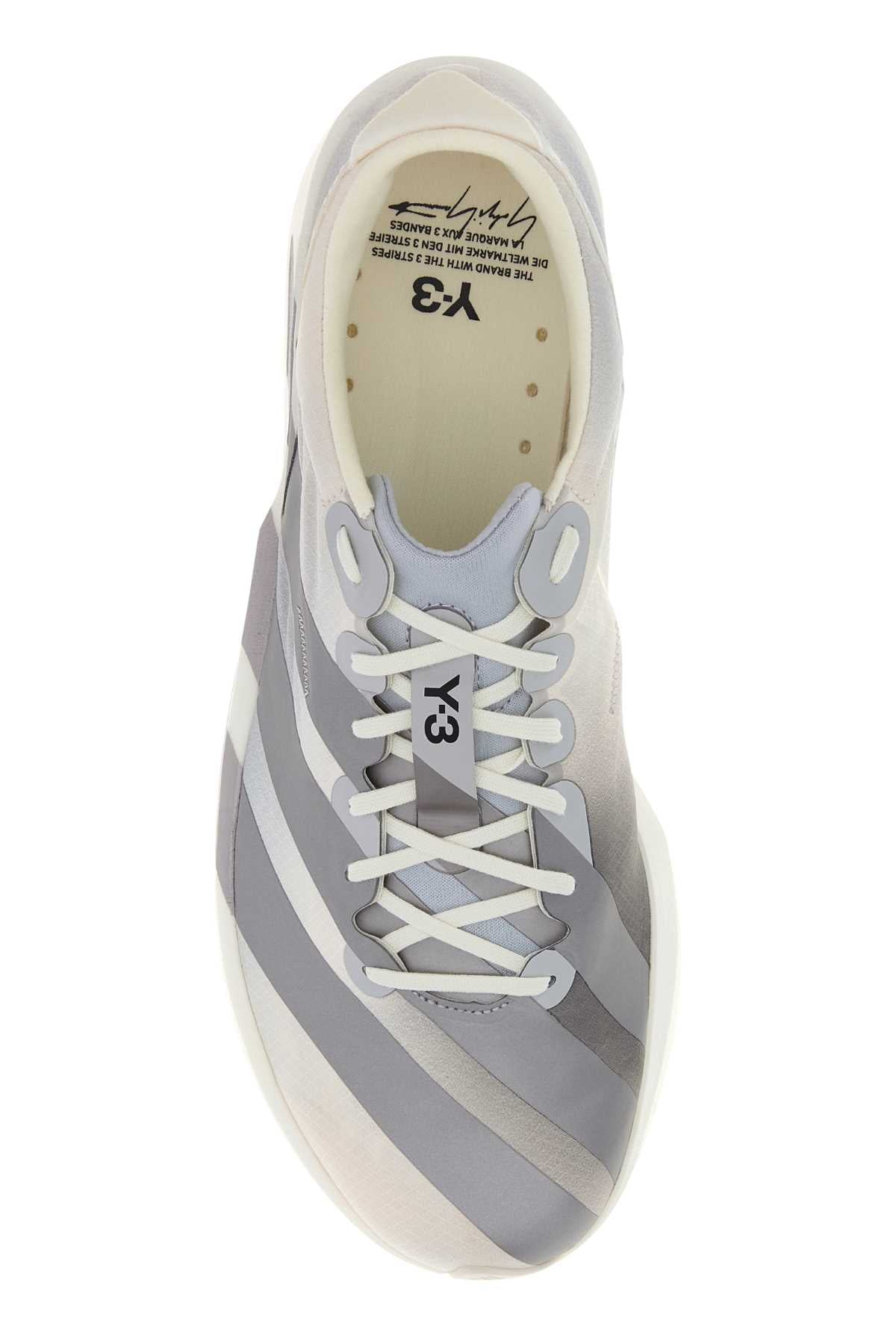 Y3 Yamamoto Adios 9 Sneaker — Gray, view 3