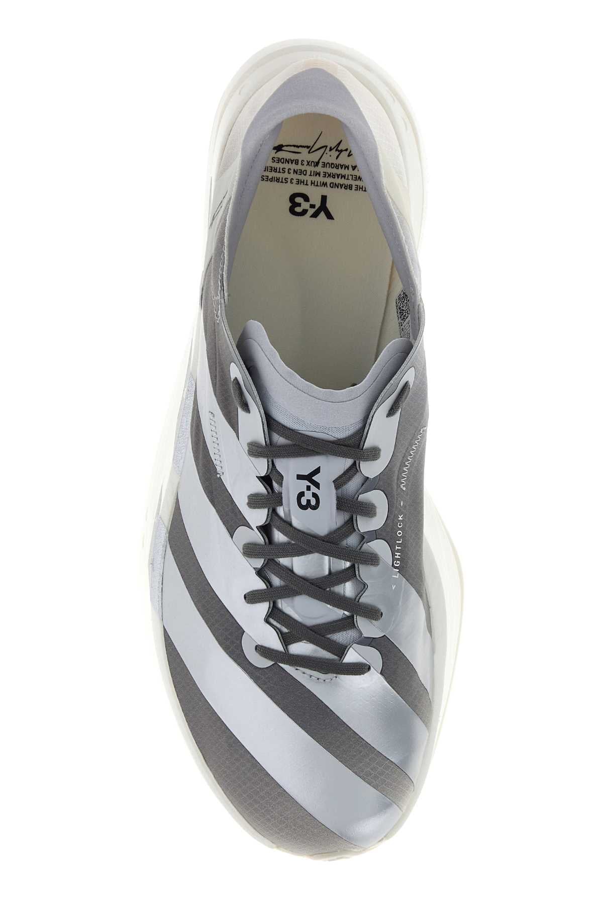 Y3 Yamamoto Adios Pro 4 Sneaker — Gray, view 3