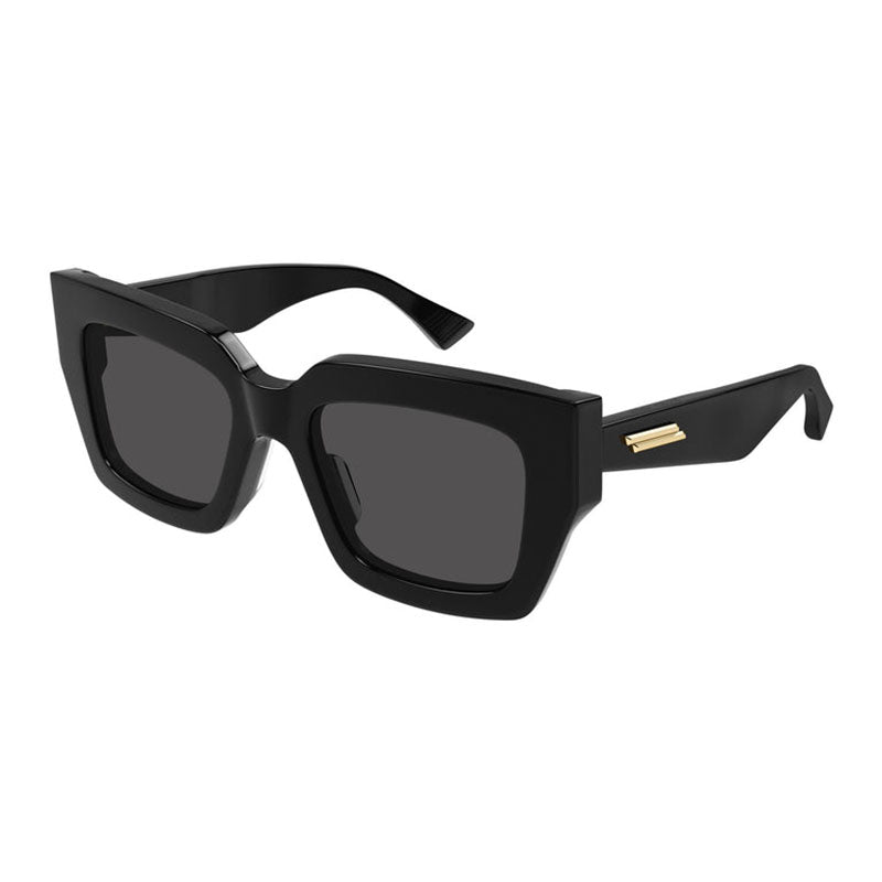 Bottega Veneta BV1212S003 Square Frame Sunglasses — Black by Bottega Veneta