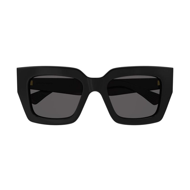 Bottega Veneta BV1212S003 Square Frame Sunglasses — Black, view 2