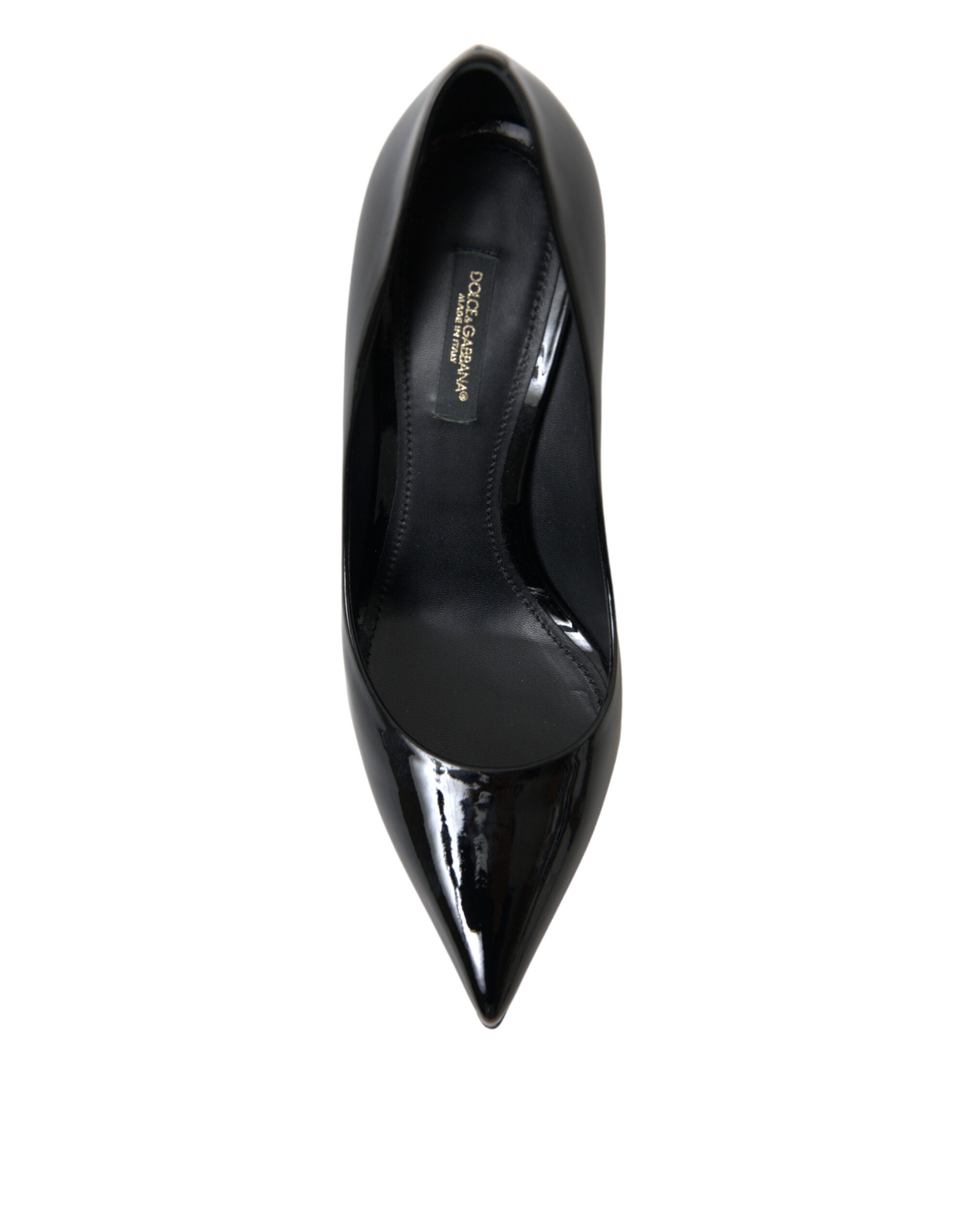 Dolce & Gabbana Patent Leather Heel — Black, view 2