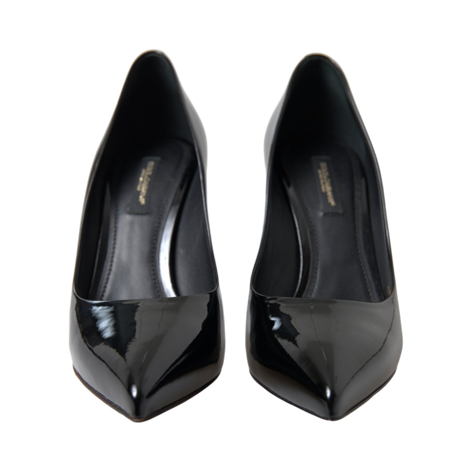 Dolce & Gabbana Patent Leather Heel — Black, view 3