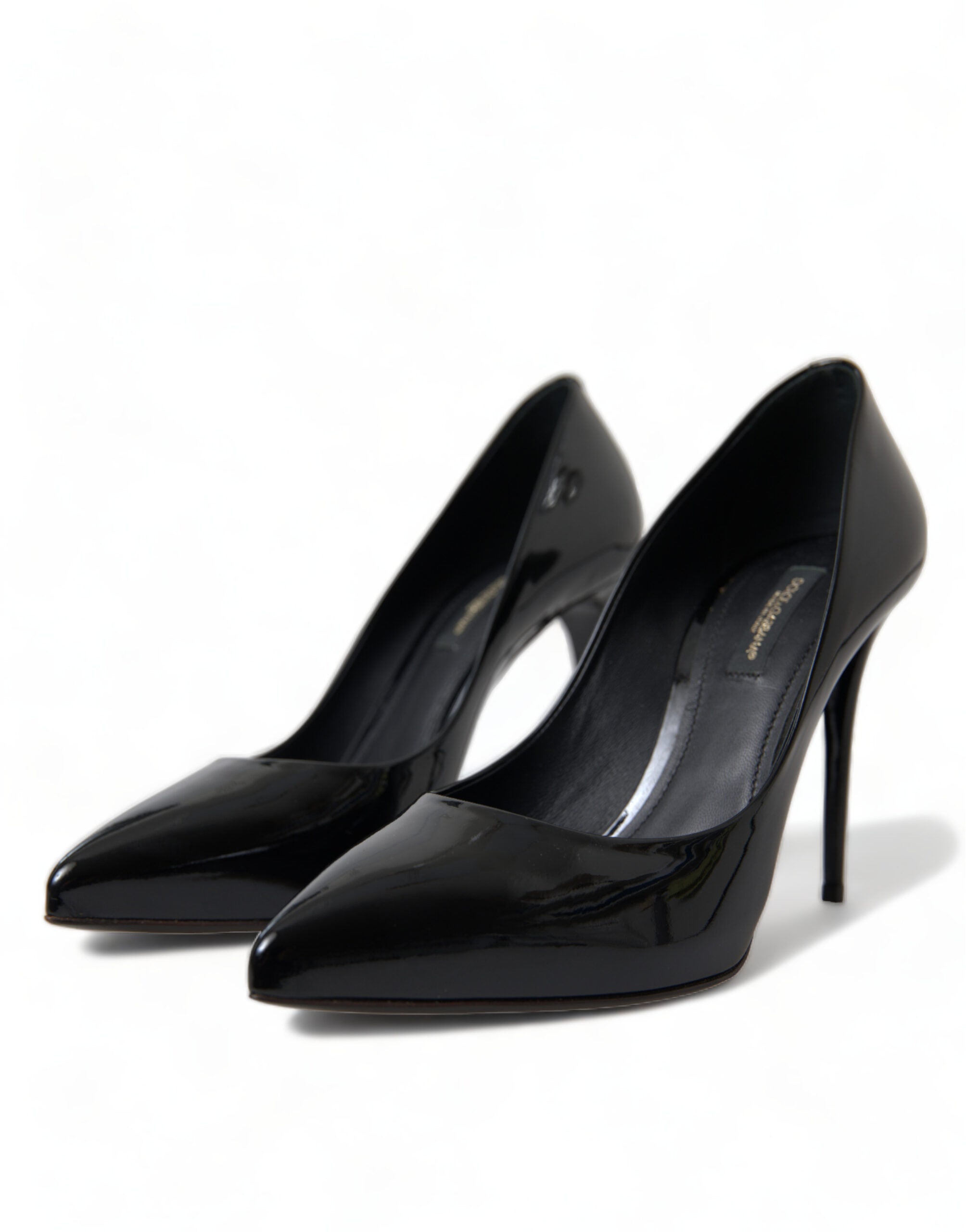 Dolce & Gabbana Patent Leather Heel — Black, view 4