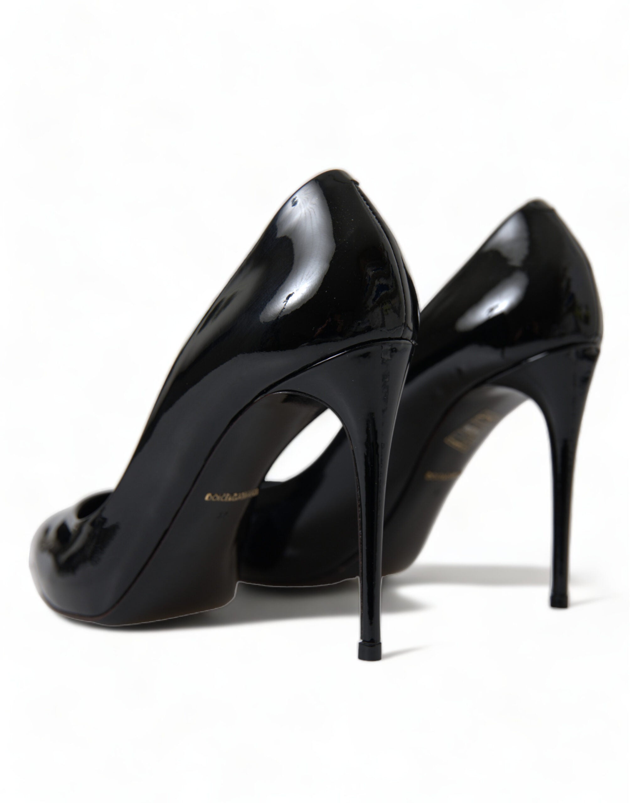 Dolce & Gabbana Patent Leather Heel — Black, view 5