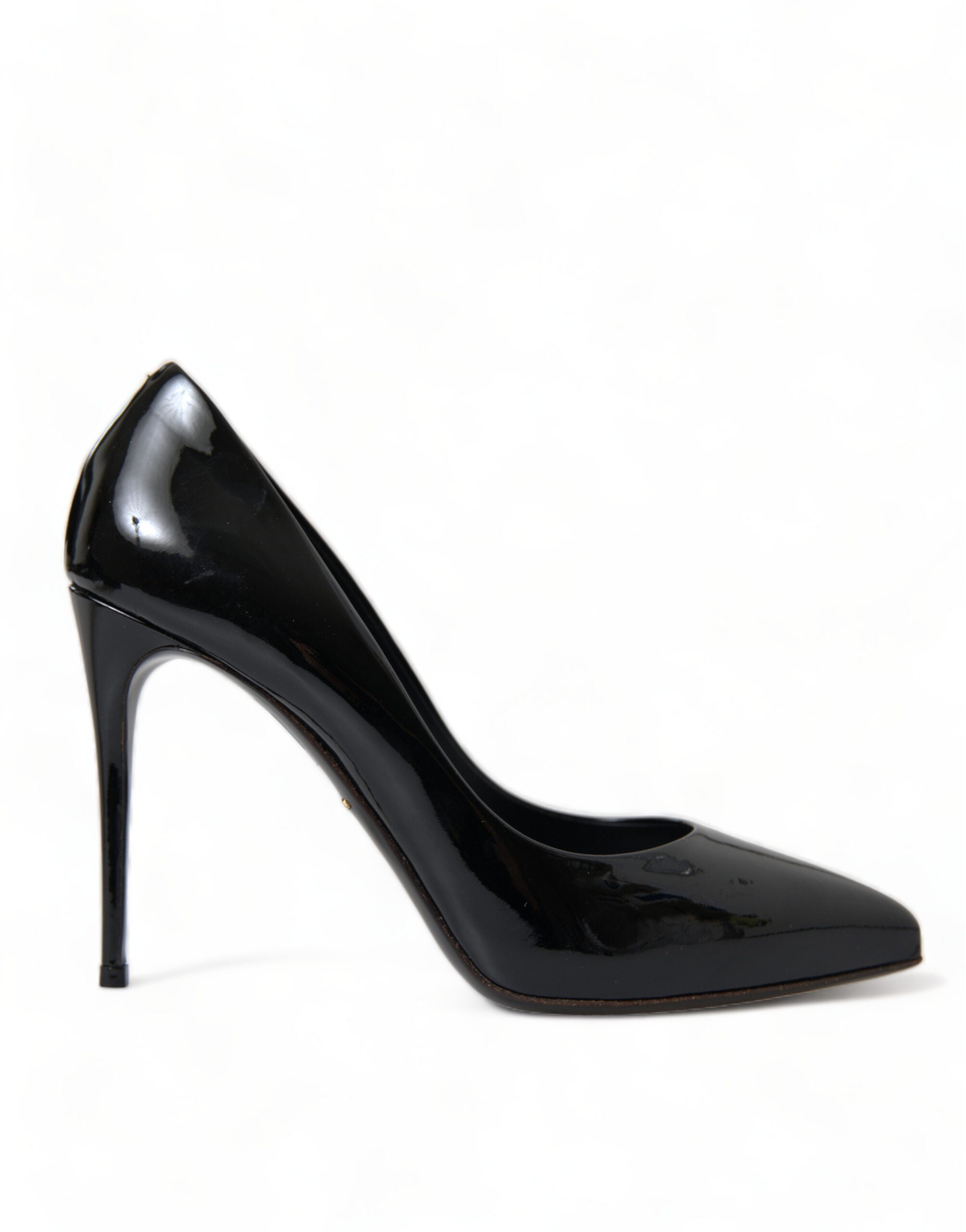 Dolce & Gabbana Patent Leather Heel — Black, view 7