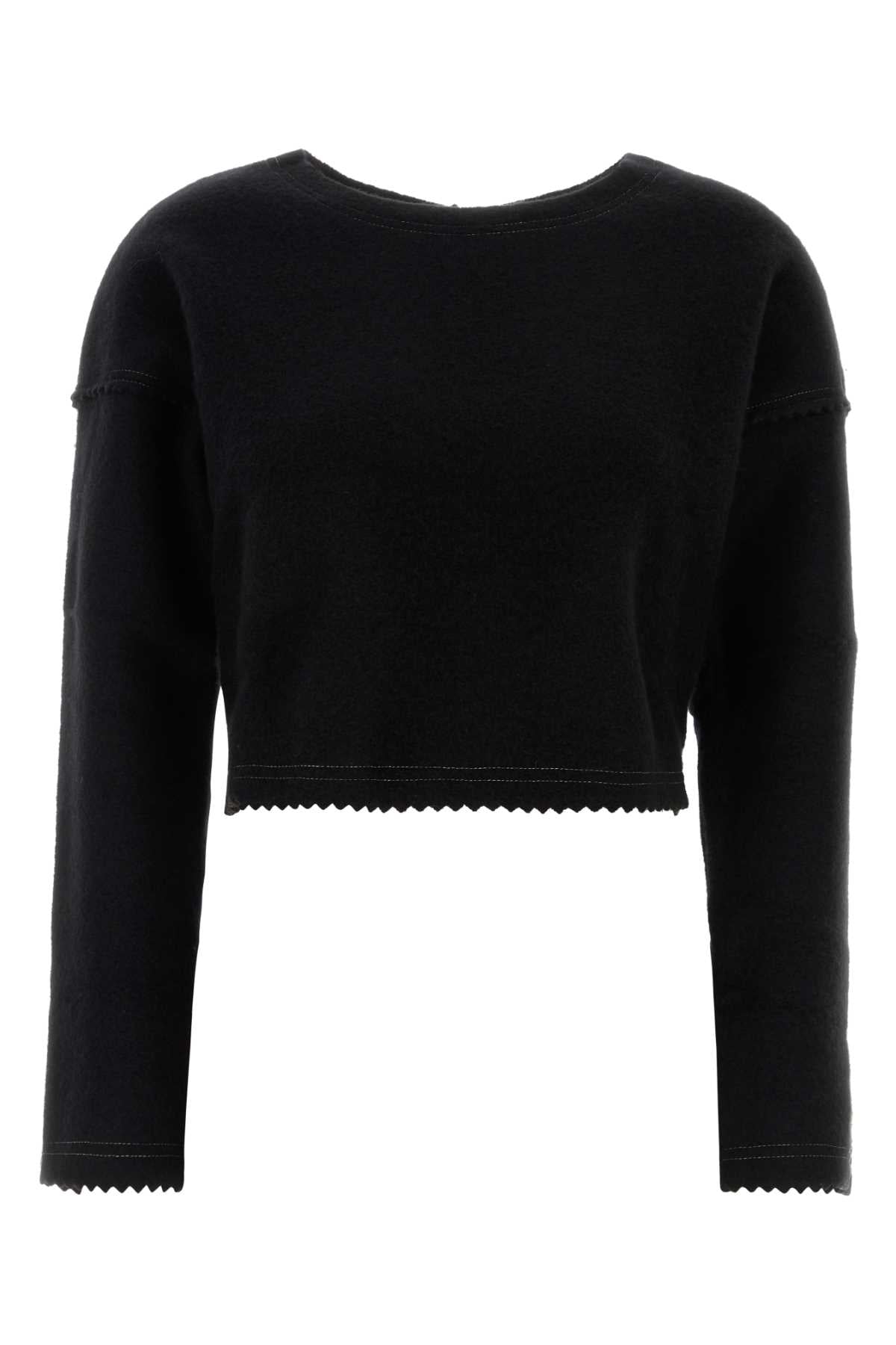 Max Mara Crespo Sweater — Black by Max Mara