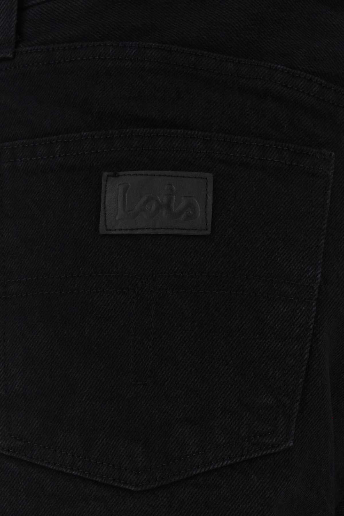 Lois Loose Jeans — Black, view 3