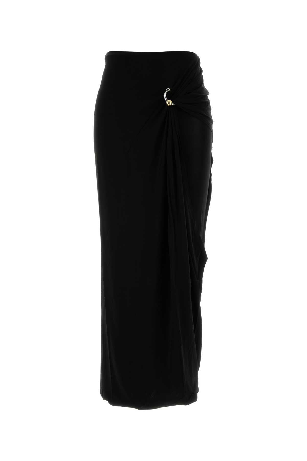 Jean Paul Gaultier Viscose Skirt — Black by Jean Paul Gaultier