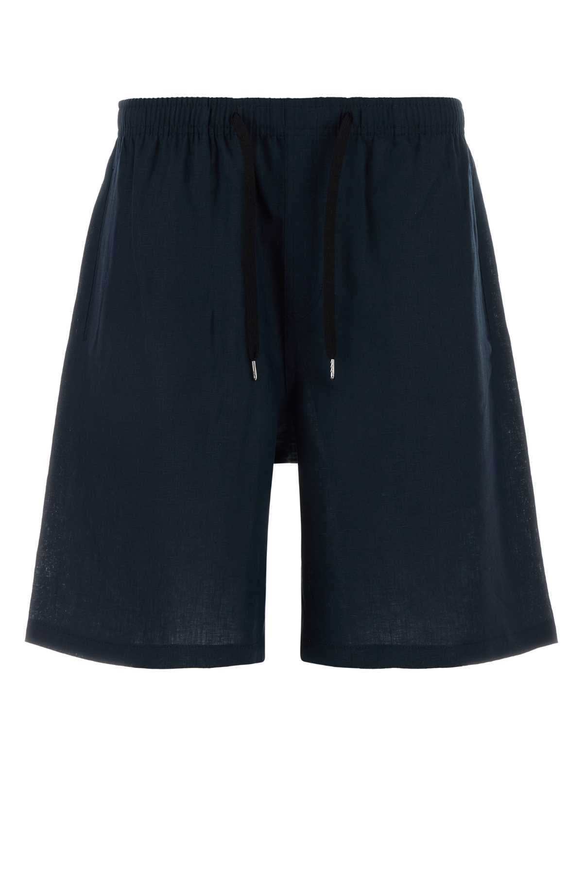 Cellar Door Bermuda Shorts — Navy by Cellar Door