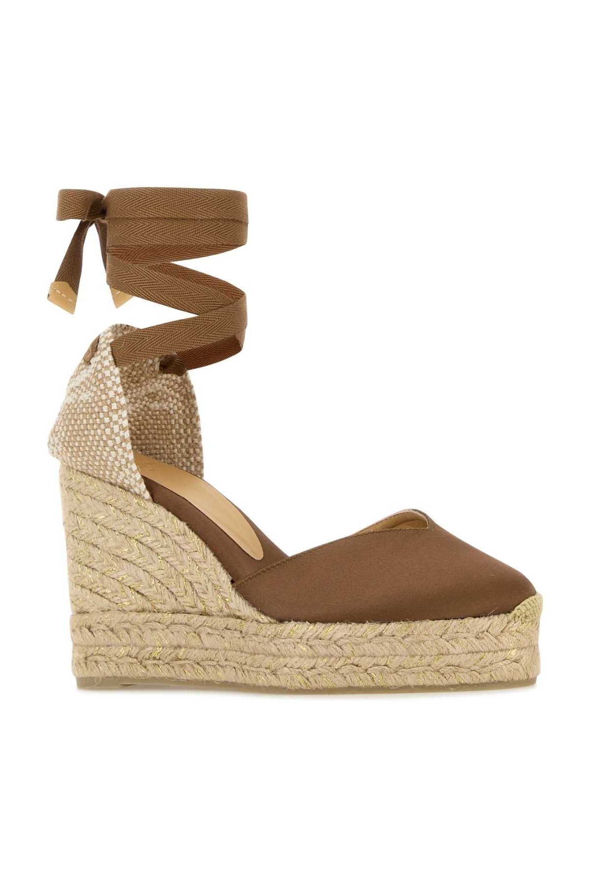 Castaner Chiara Espadrille Wedge — Brown, view 2