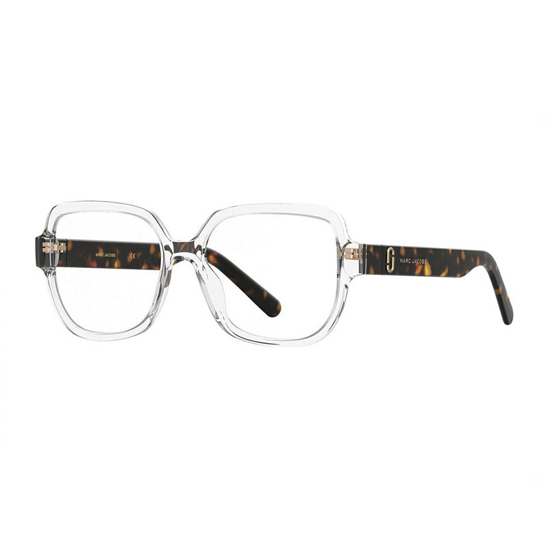 Marc Jacobs MARC7250AIO00 Oversized Crystal Acetate Eyeglasses — White, view 2