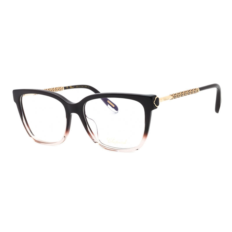 Chopard VCH333W Cat-Eye Acetate and Metal Eyeglasses — Black by Chopard