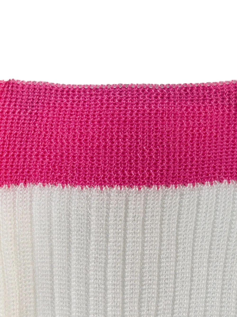 Valentino PB3KI01D3TD0HO Ribbed Silk-Blend Socks — White by Valentino