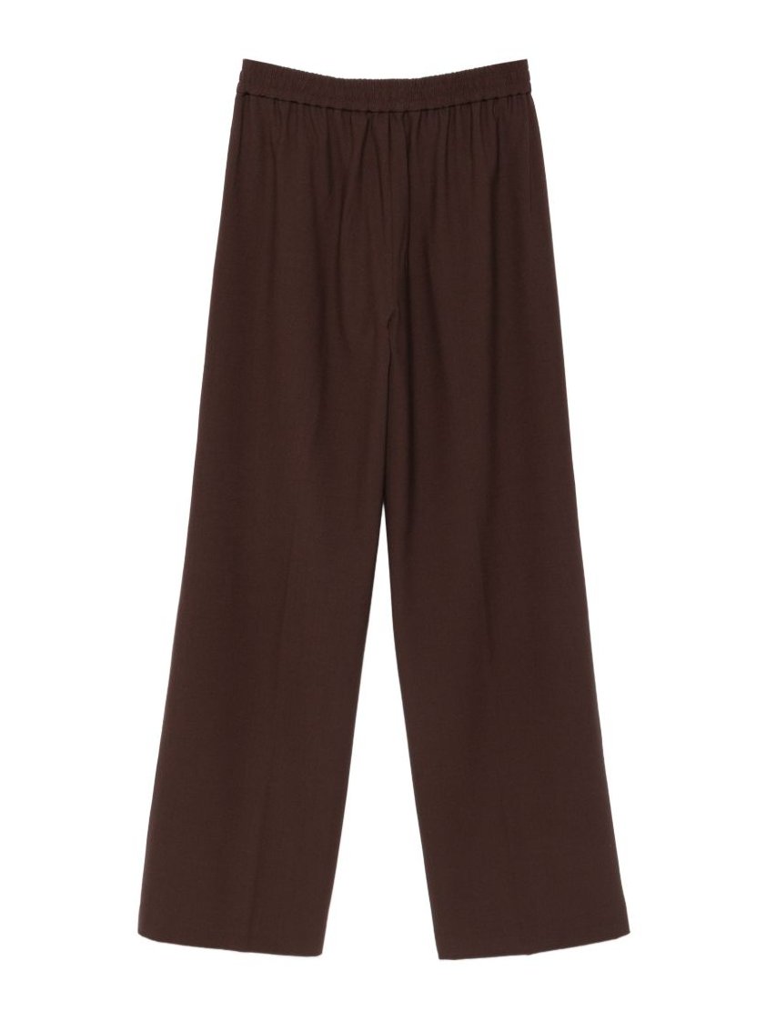 Closed Wool-Blend Trousers — Brown, view 2