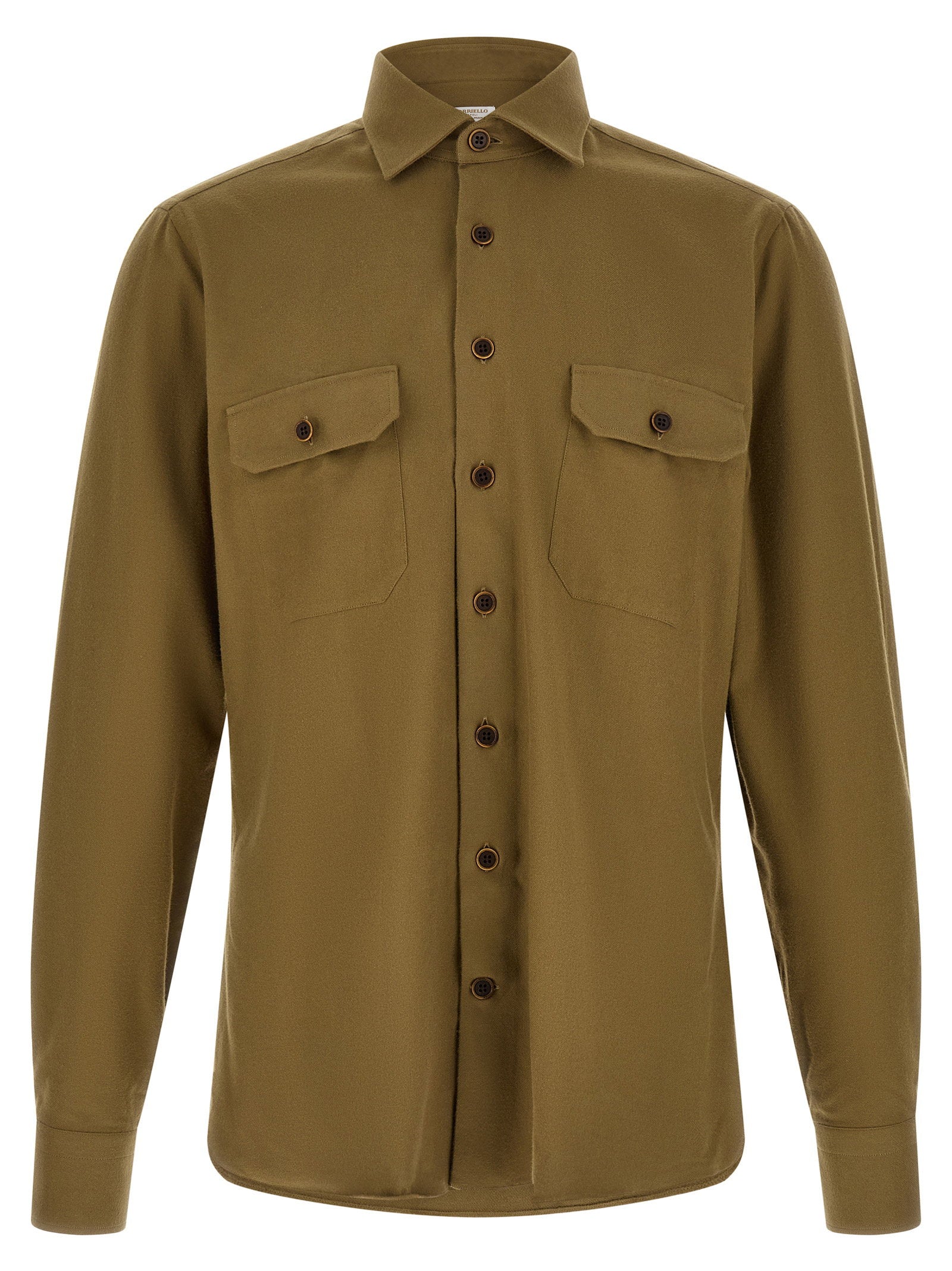 Borriello Shirt — olive by Borriello