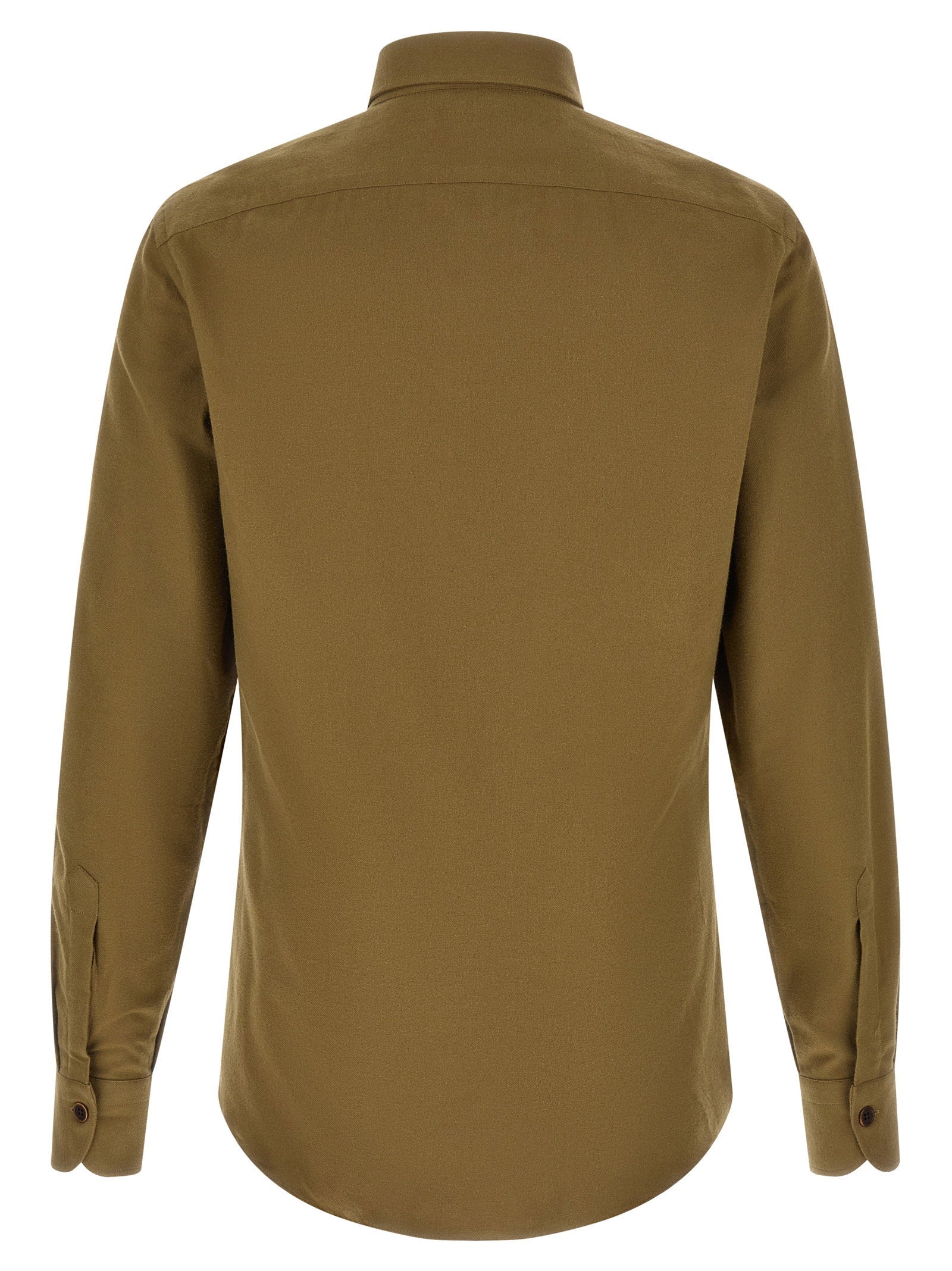 Borriello Shirt — olive, view 2