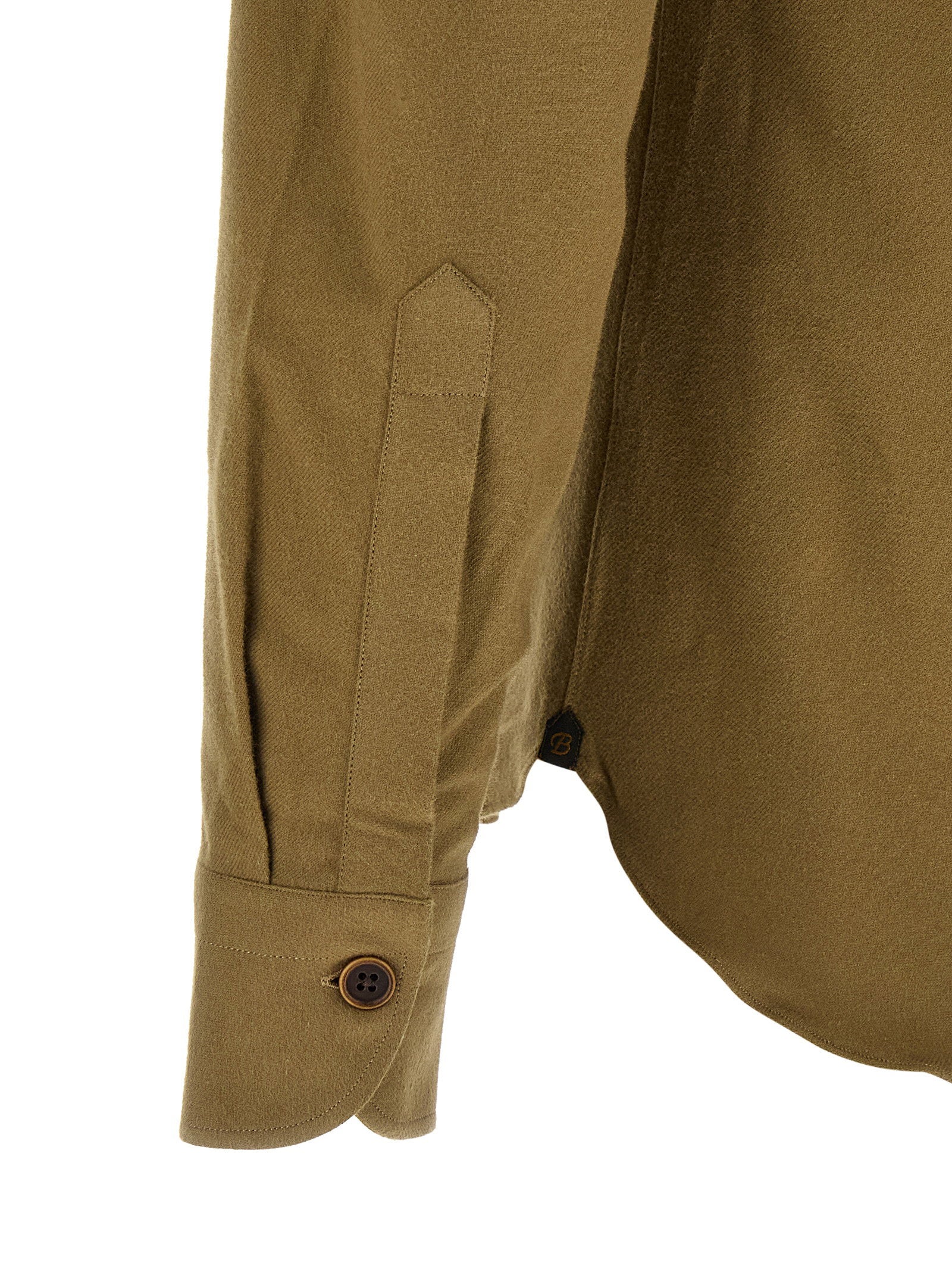 Borriello Shirt — olive, view 4