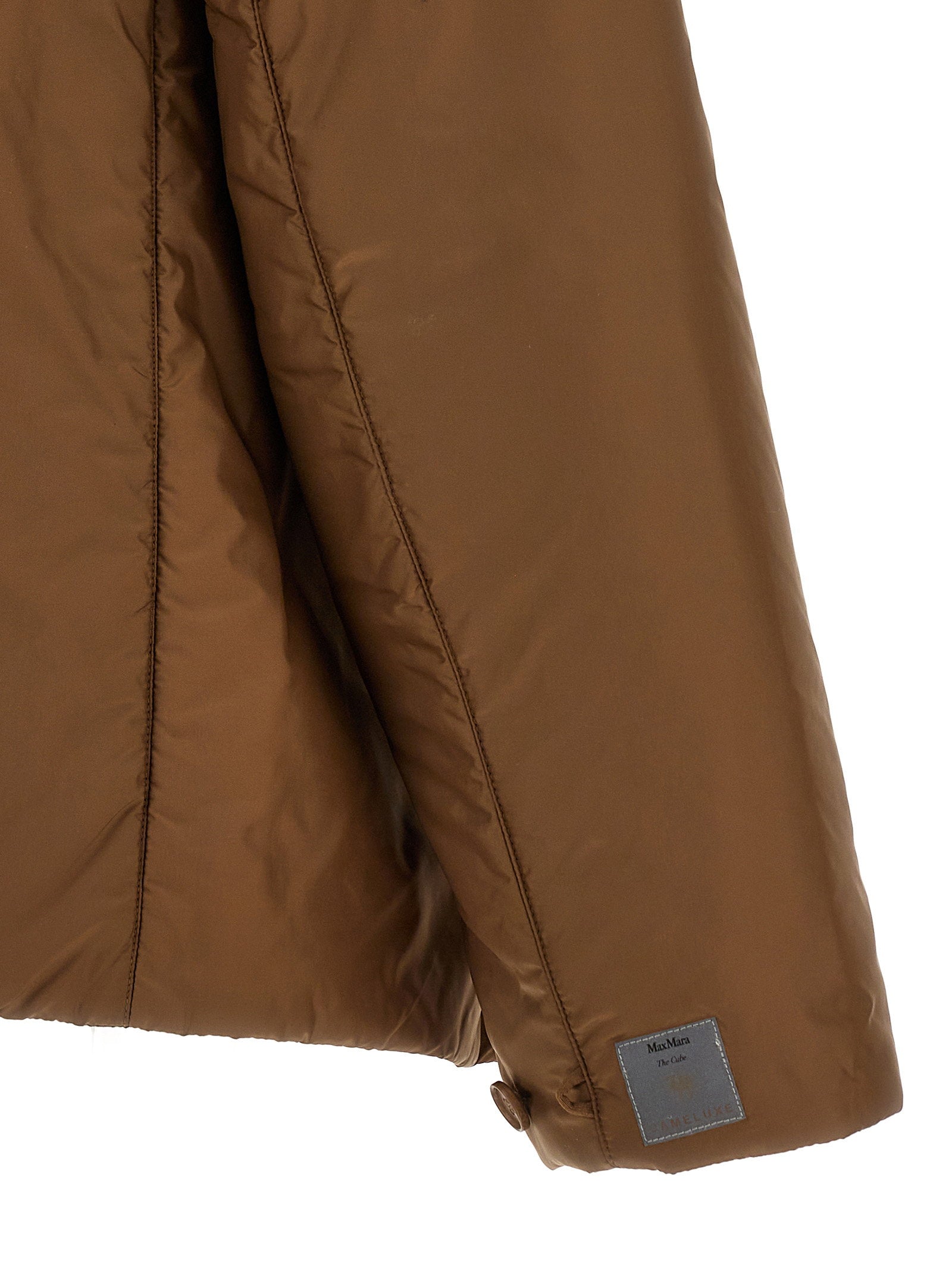 Max Mara The Cube Down Jacket — Camel, view 4