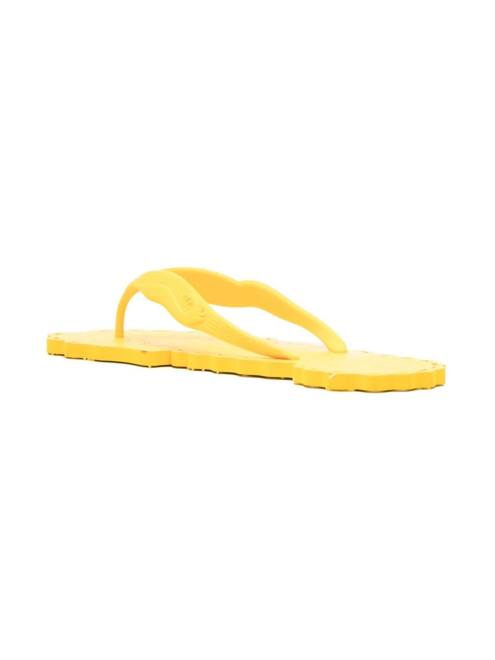 Zimmermann Thong Strap Sandals — Yellow, view 3