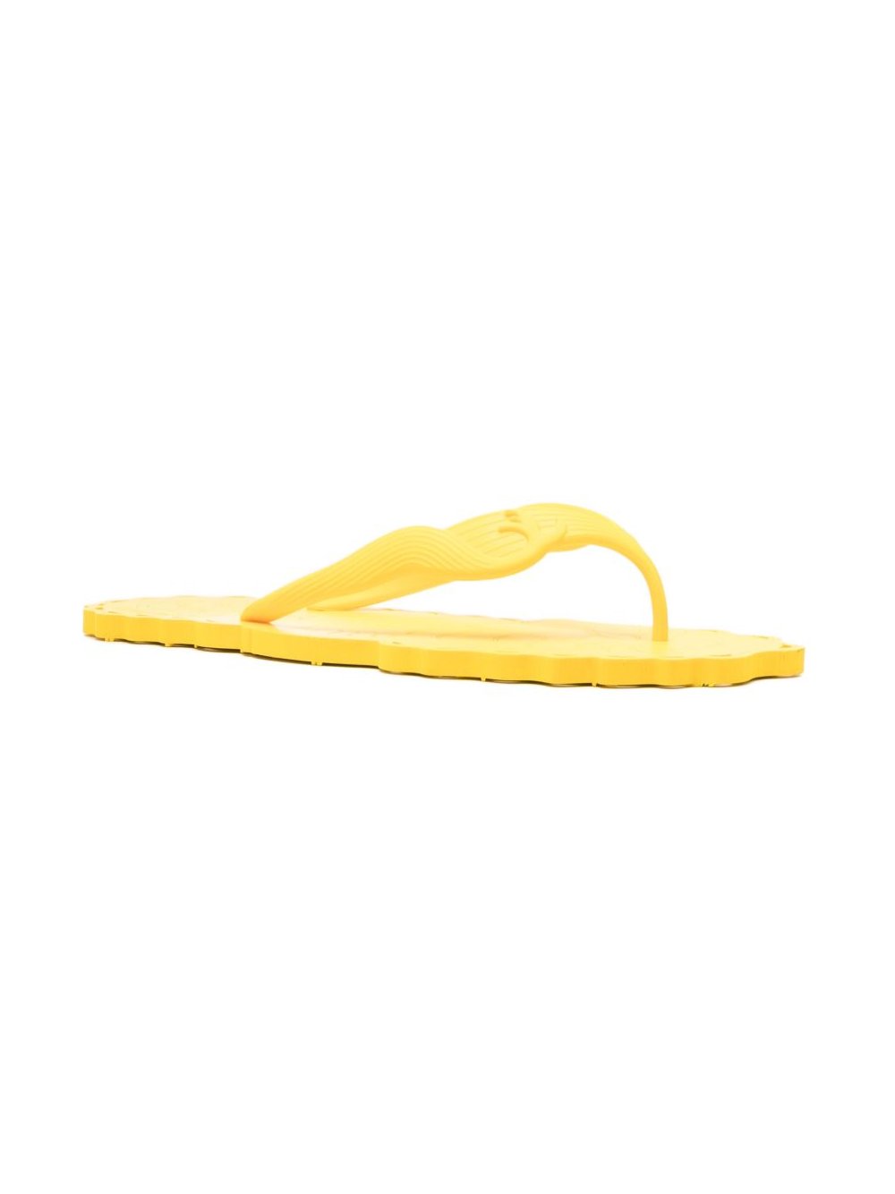 Zimmermann Thong Strap Sandals — Yellow, view 4