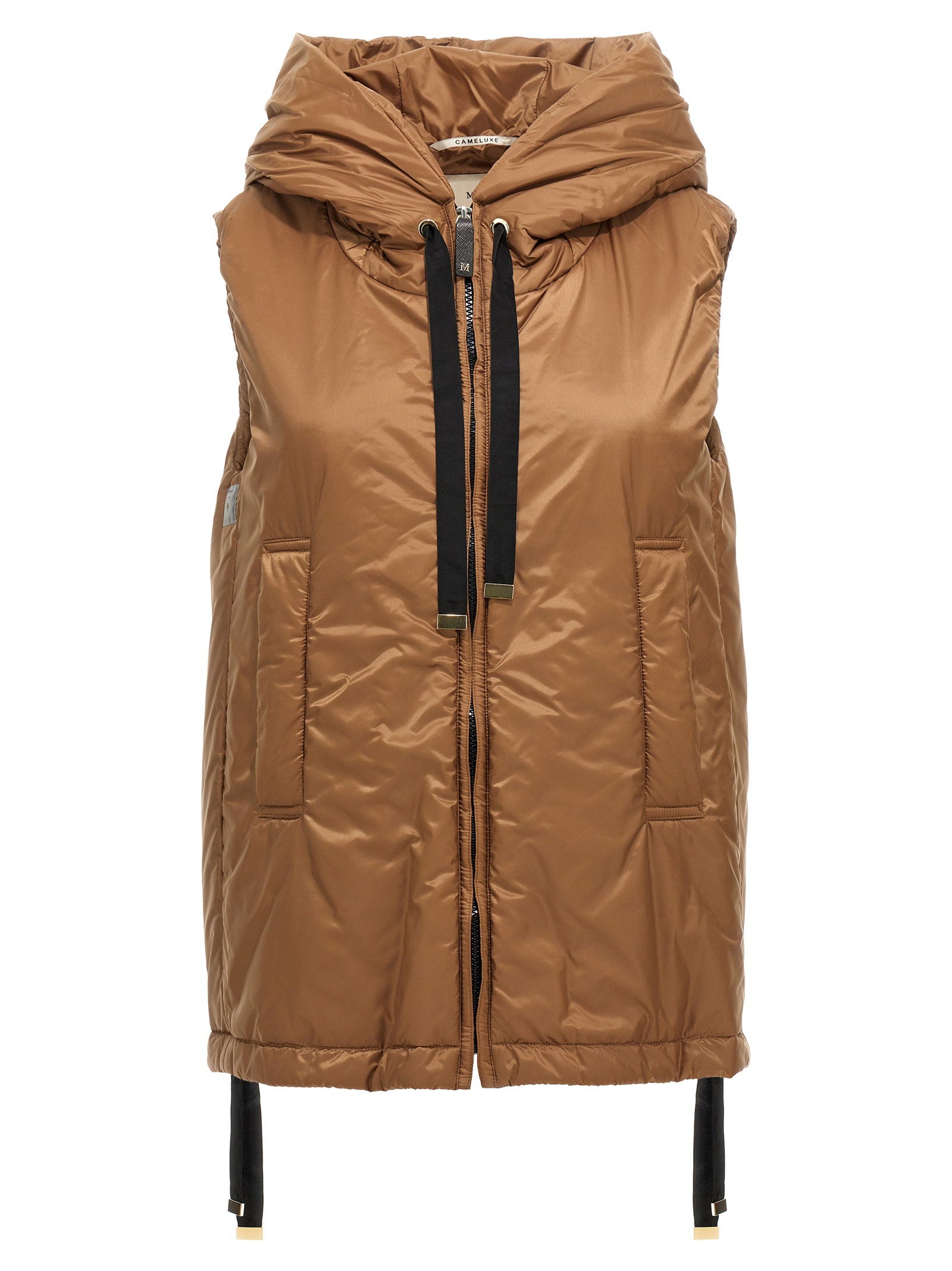 Max Mara The Cube Greengo Vest — Camel by Max Mara The Cube