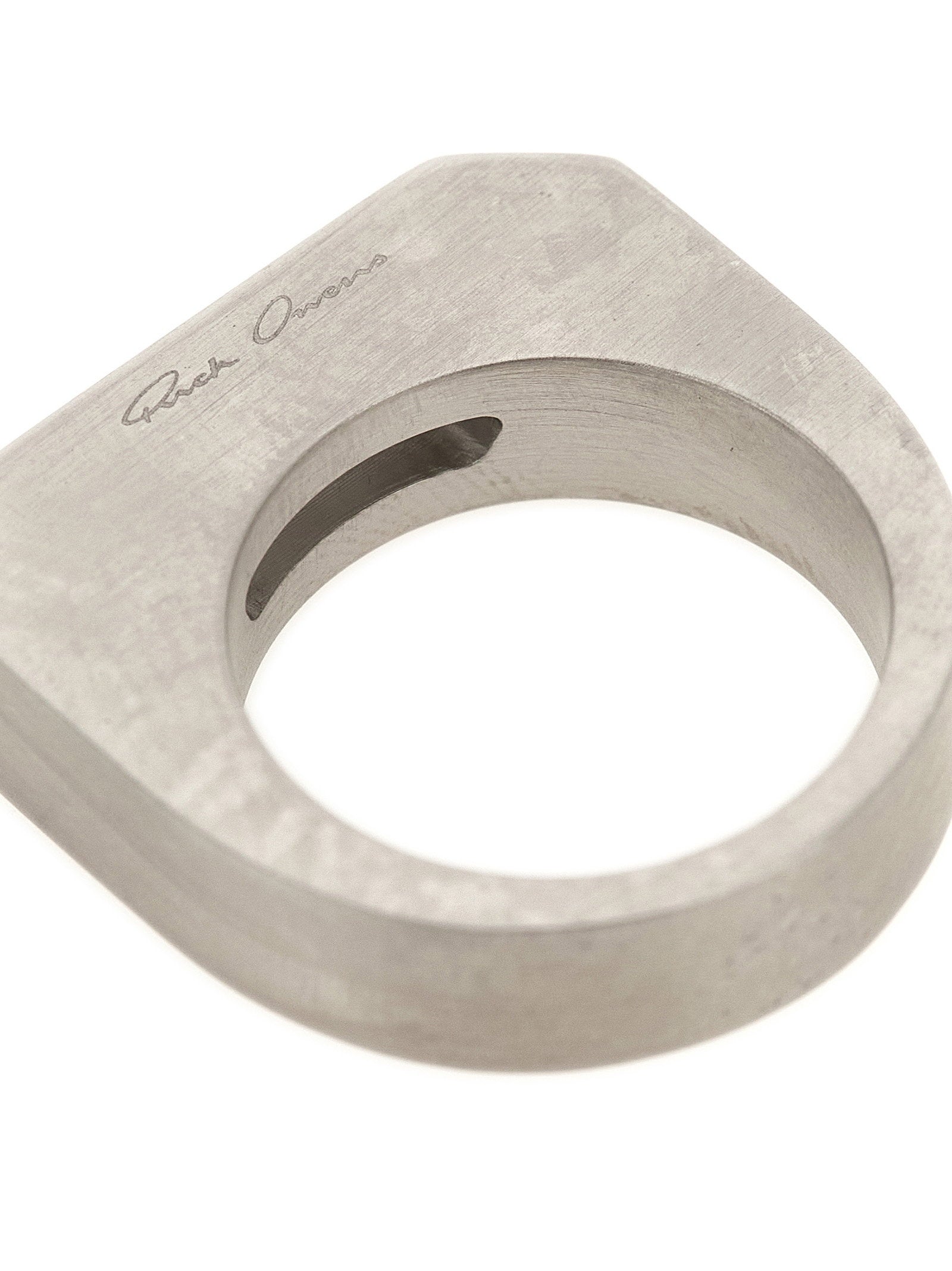 Rick Owens Ring — Silver, view 3
