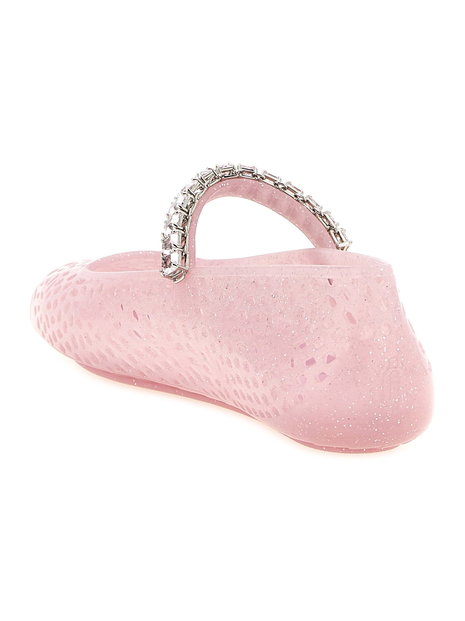 Jimmy Choo The Jelly Ballet Flat — pink, view 3