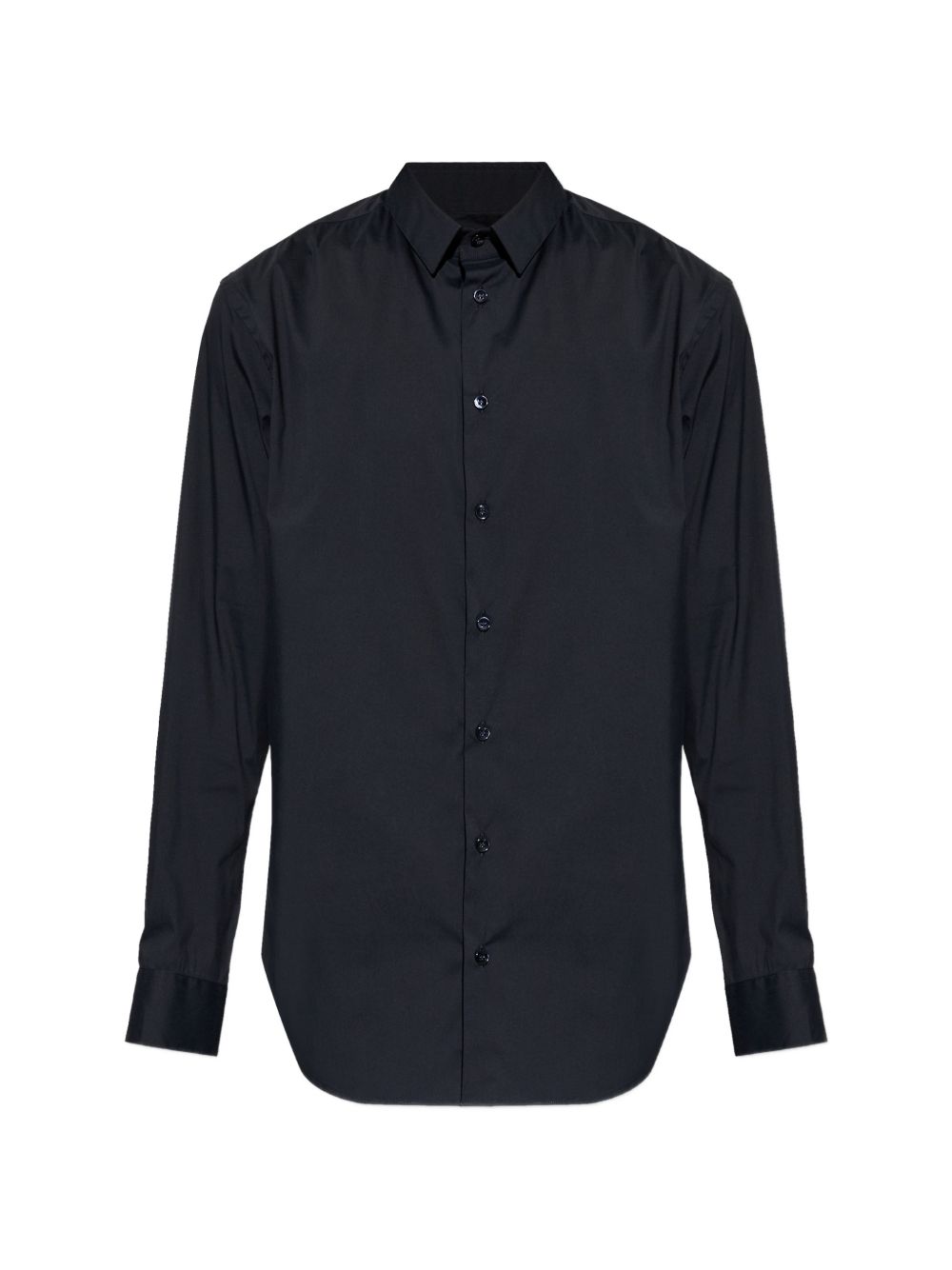 Giorgio Armani Cotton Shirt — Navy by Giorgio Armani