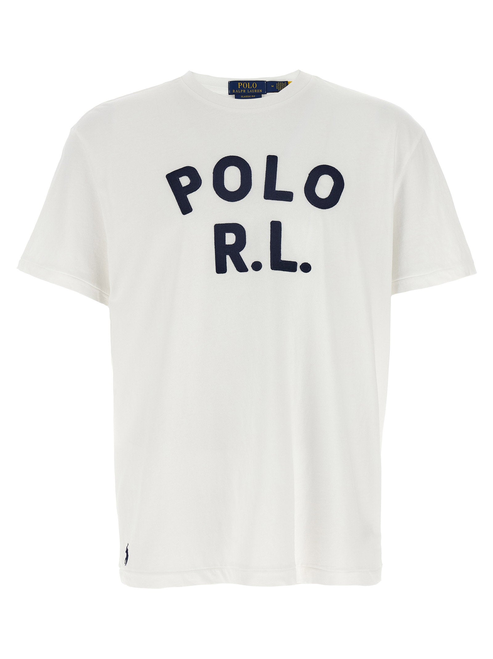 Polo Ralph Lauren Logo-Embroidered Cotton Jersey T-shirt — White by Polo Ralph Lauren