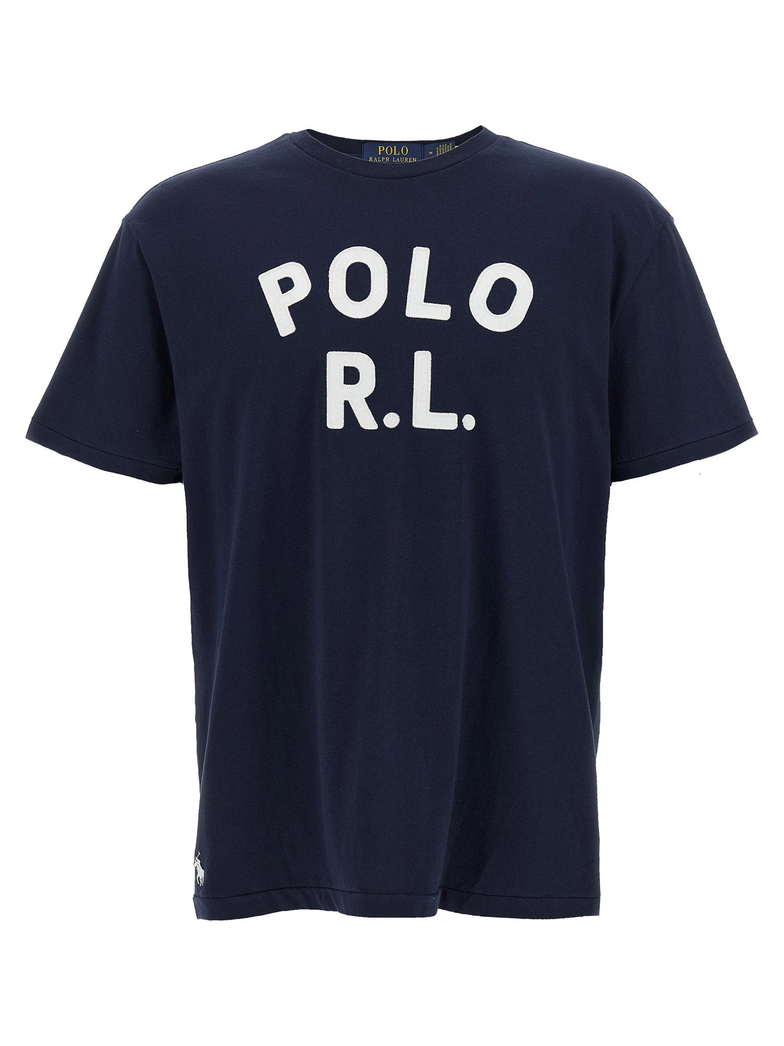 Polo Ralph Lauren Logo-Embroidered T-Shirt — Navy by Polo Ralph Lauren