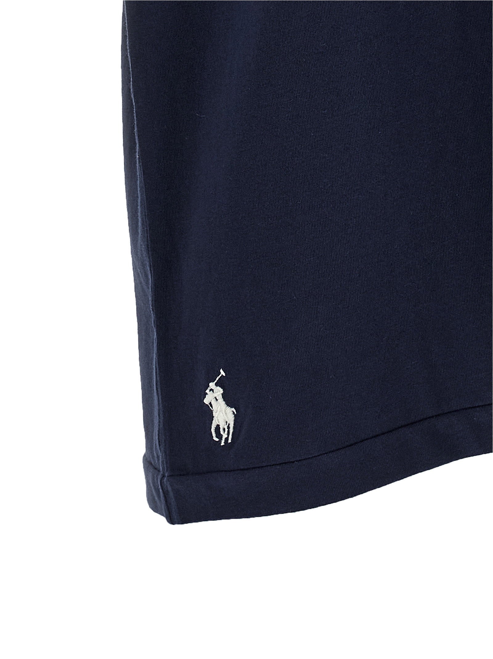 Polo Ralph Lauren Logo-Embroidered T-Shirt — Navy, view 4