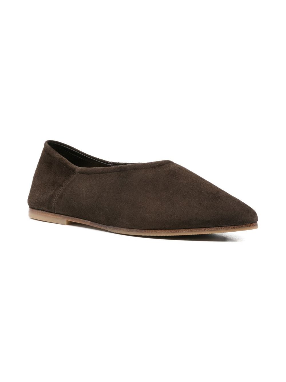 BABU' MILANO Umber Ballet Flat — Brown, view 2