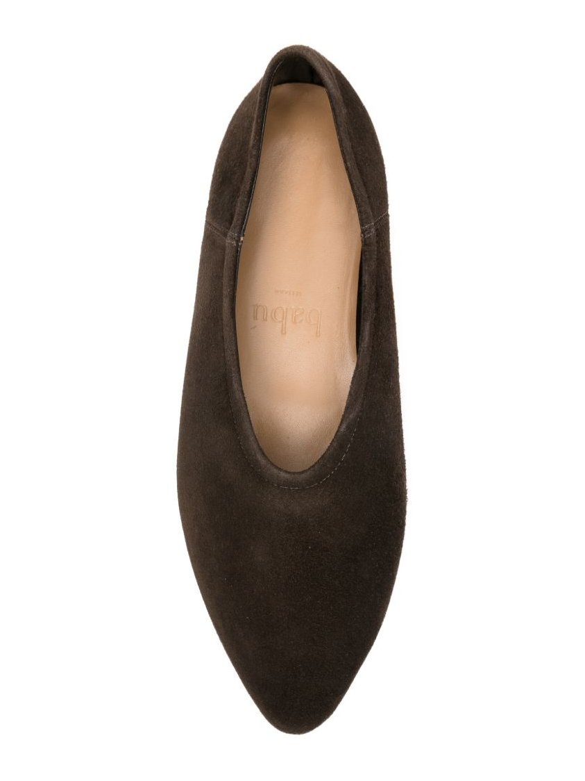 BABU' MILANO Umber Ballet Flat — Brown, view 3