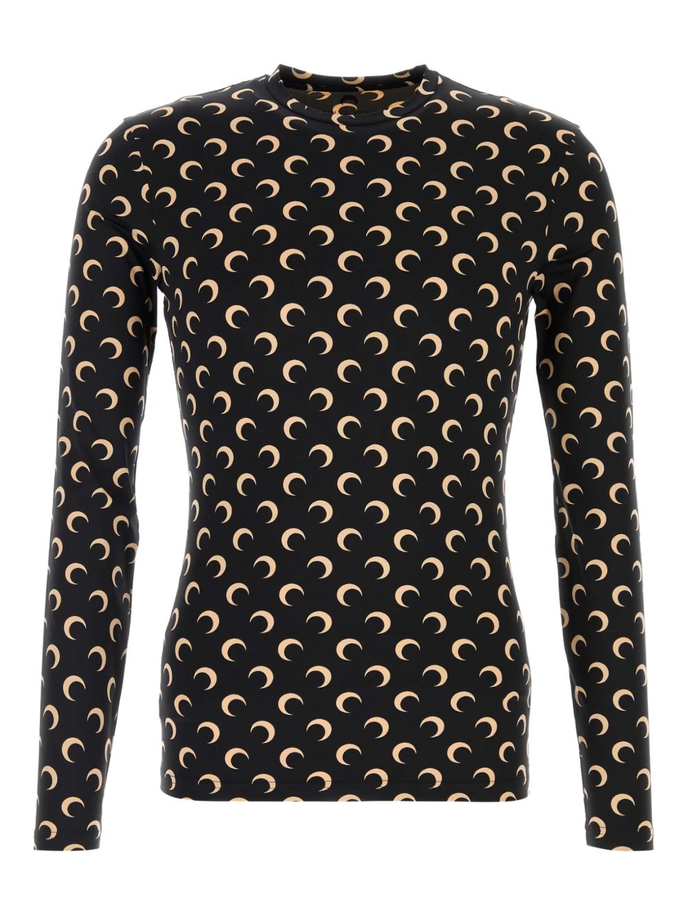 Marine Serre Moon-Print T-Shirt — Black by Marine Serre