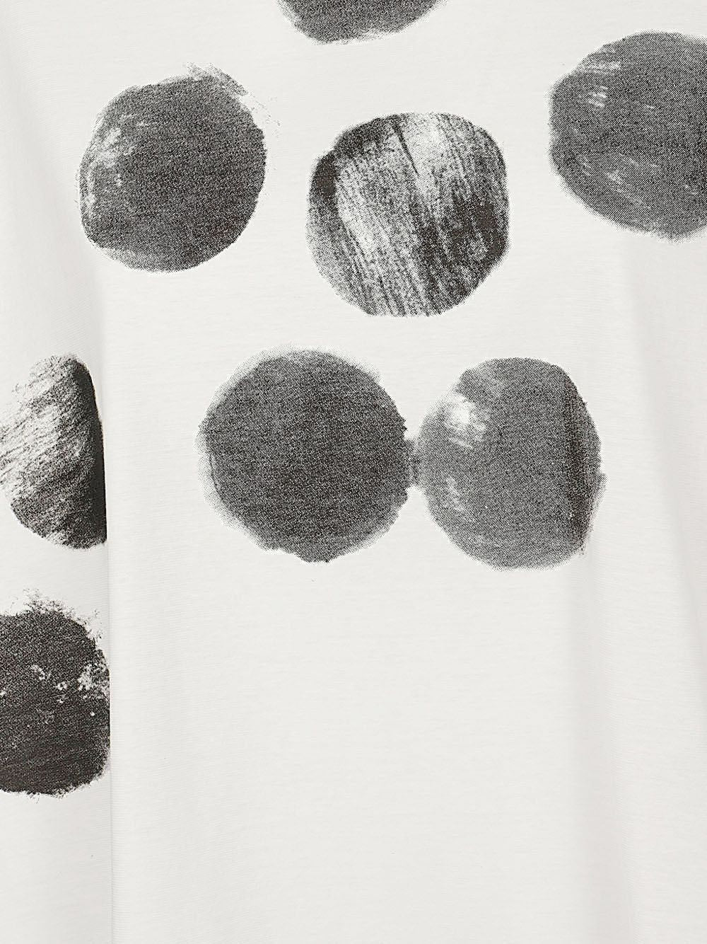 MOYURU Printed Cotton T-Shirt — White, view 6