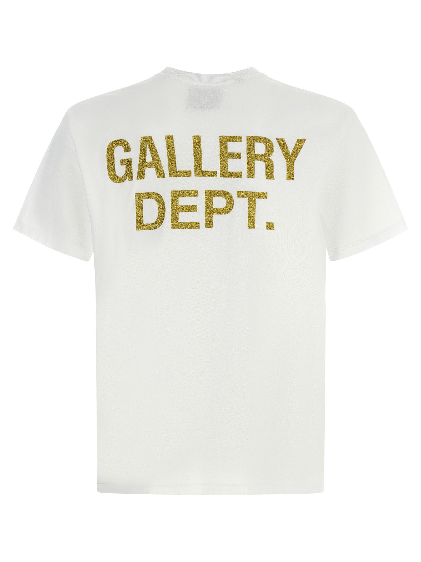 Gallery Dept. Logo-Printed Cotton T-Shirt — White, view 2