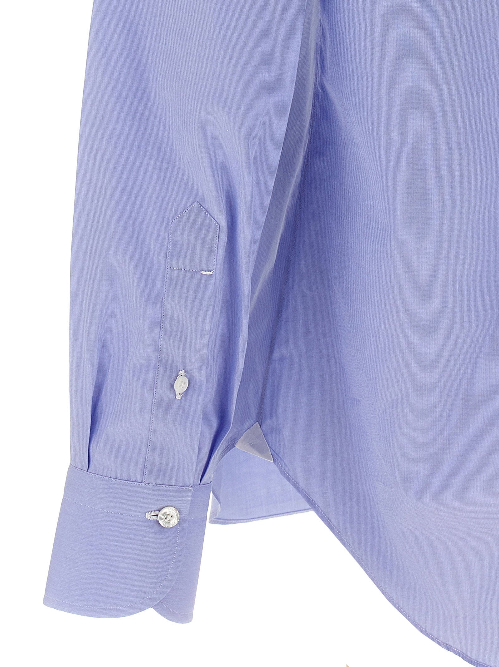 Finamore Napoli Shirt — Blue, view 4