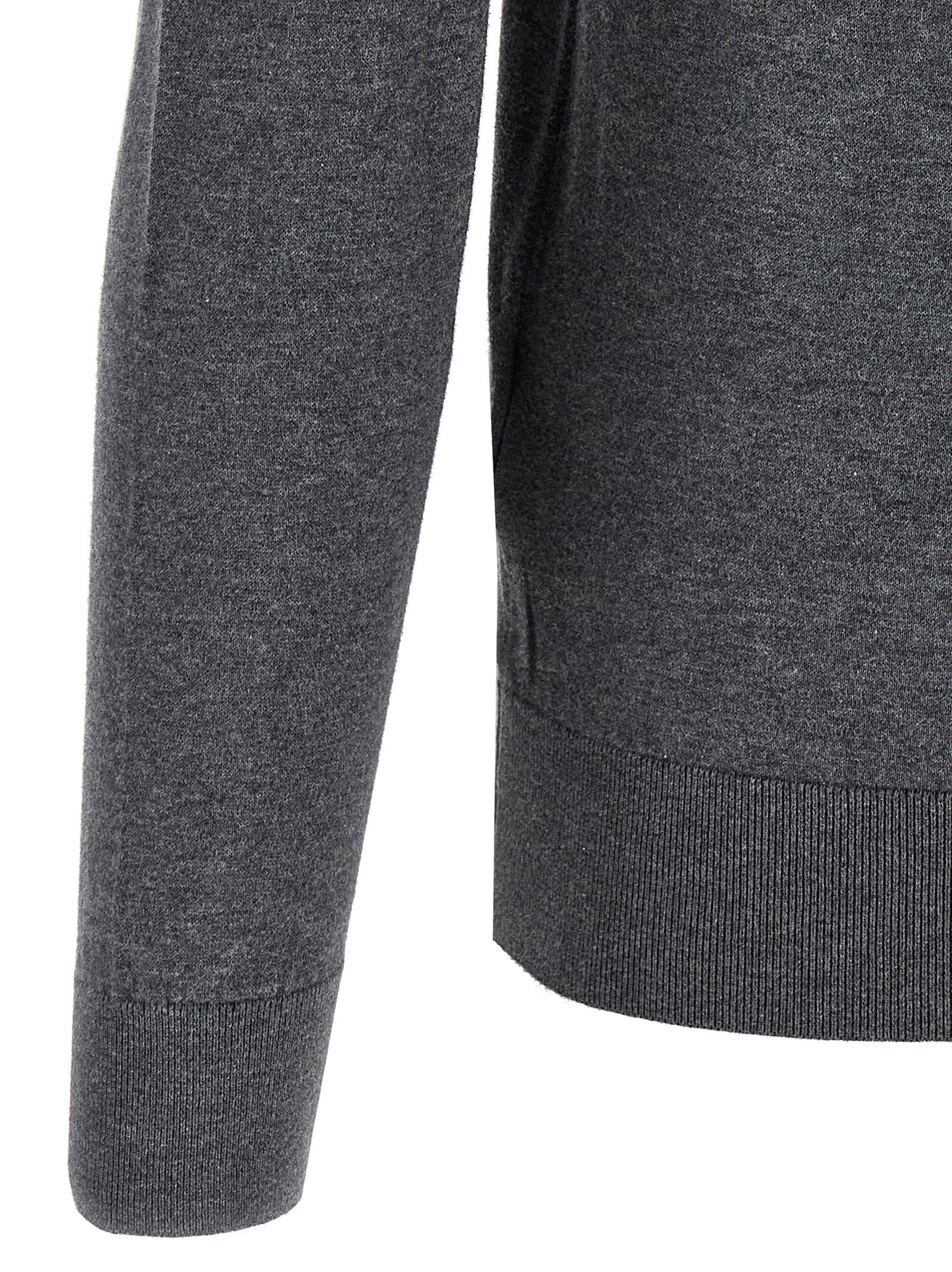 John Smedley Sweater — Gray, view 4