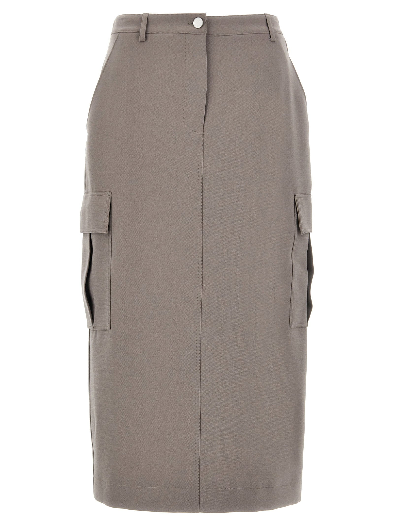 Theory Relaxed Cargo Skirt — taupe by Theory