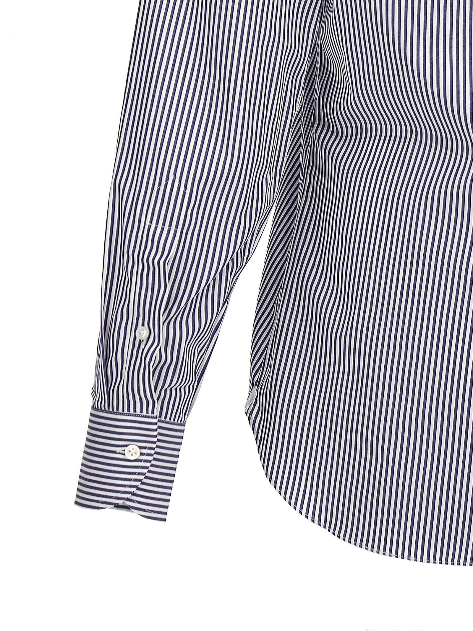 Borriello Marechiaro Shirt — Navy, view 4