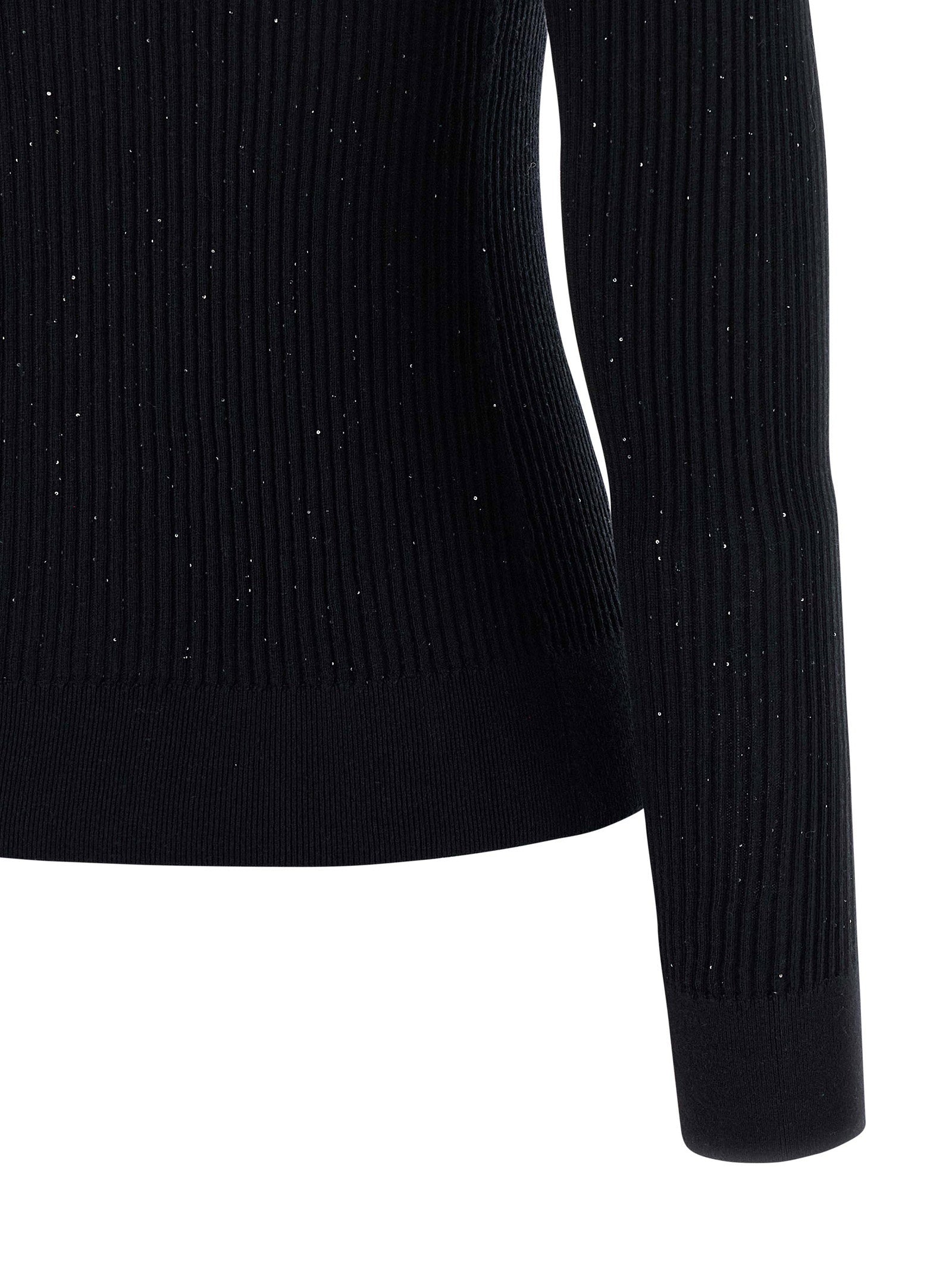 Max Mara Studio Marabu Sweater — Black - XS, view 4