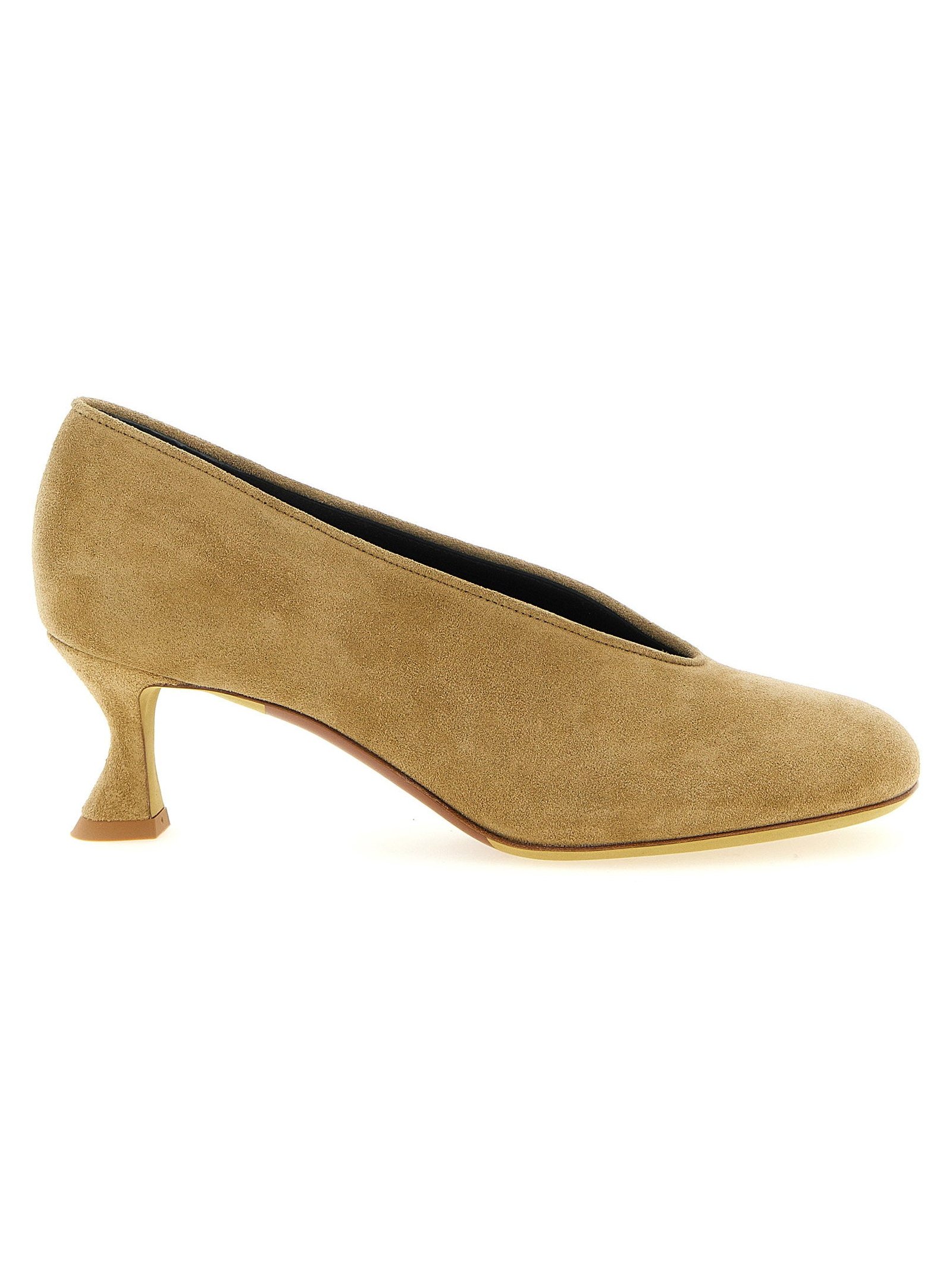 Moschino Duck Pumps — Camel by Moschino