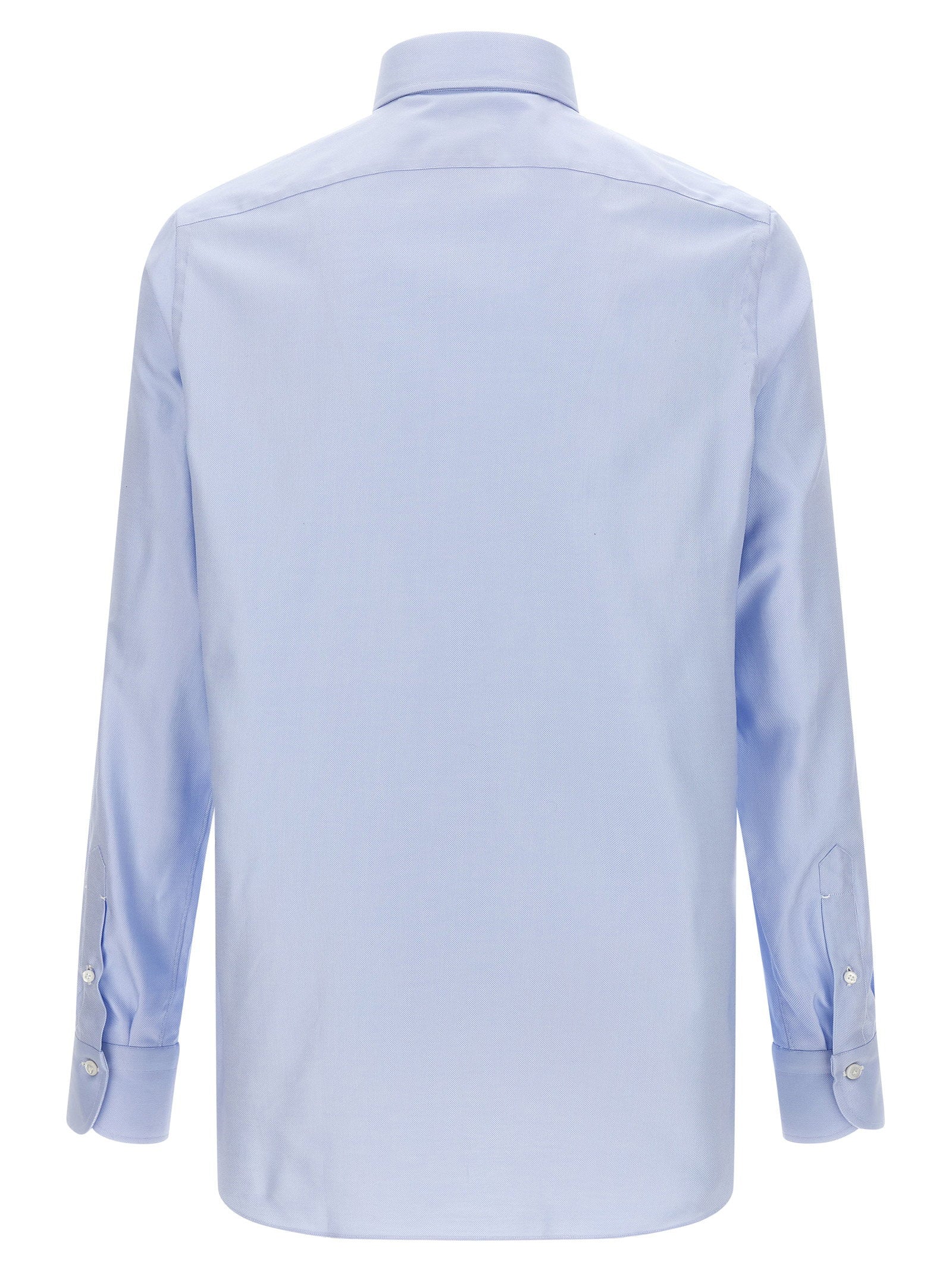 Finamore Napoli Shirt — Light Blue, view 2