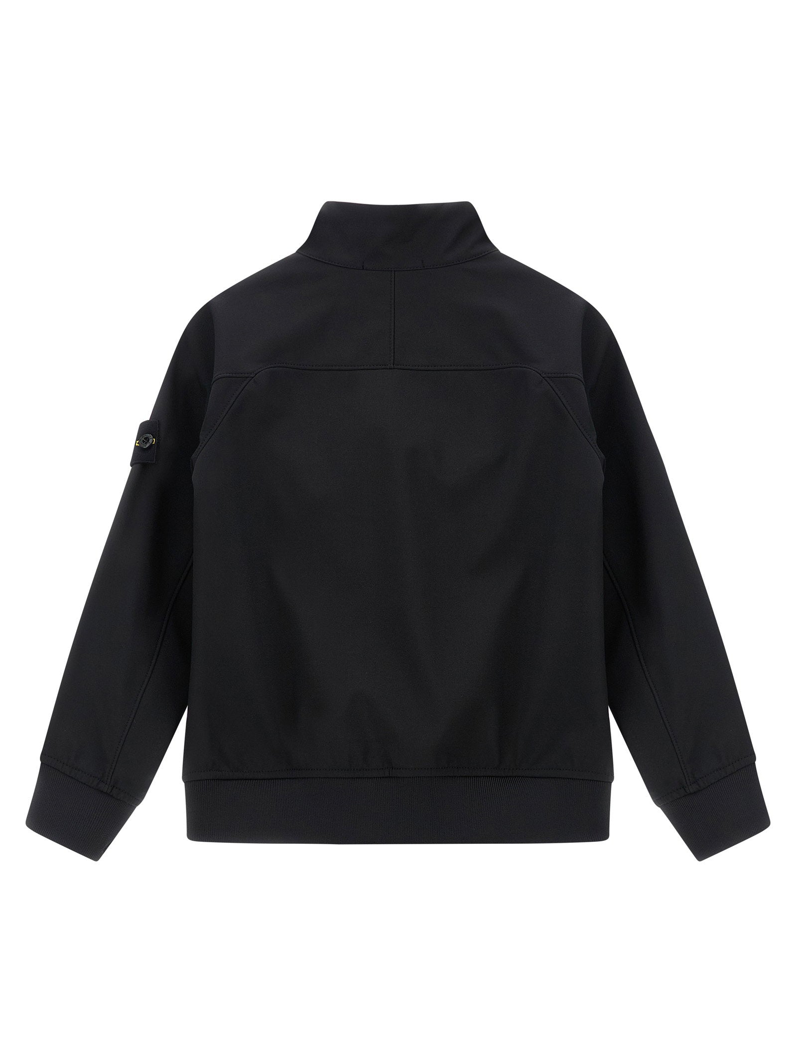 Stone Island Junior Technical Three-Layer Waterproof Jacket — Black, view 2