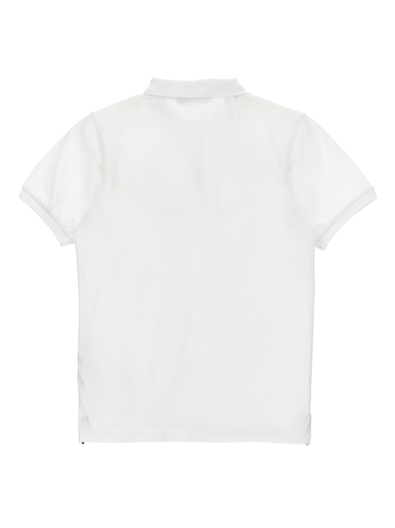 Stone Island Junior Compass Logo Polo Shirt — White, view 2