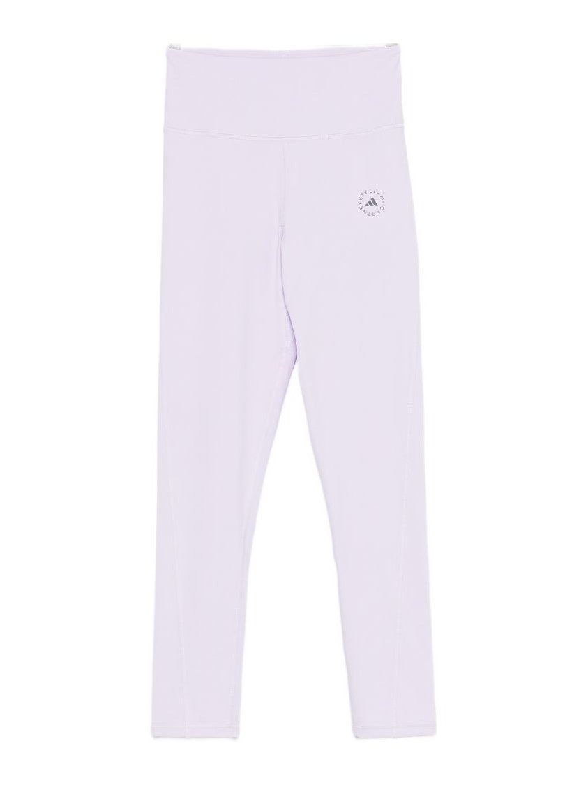 Adidas By Stella McCartney High-Rise 7/8 Leggings — Lavender by Adidas By Stella Mccartney