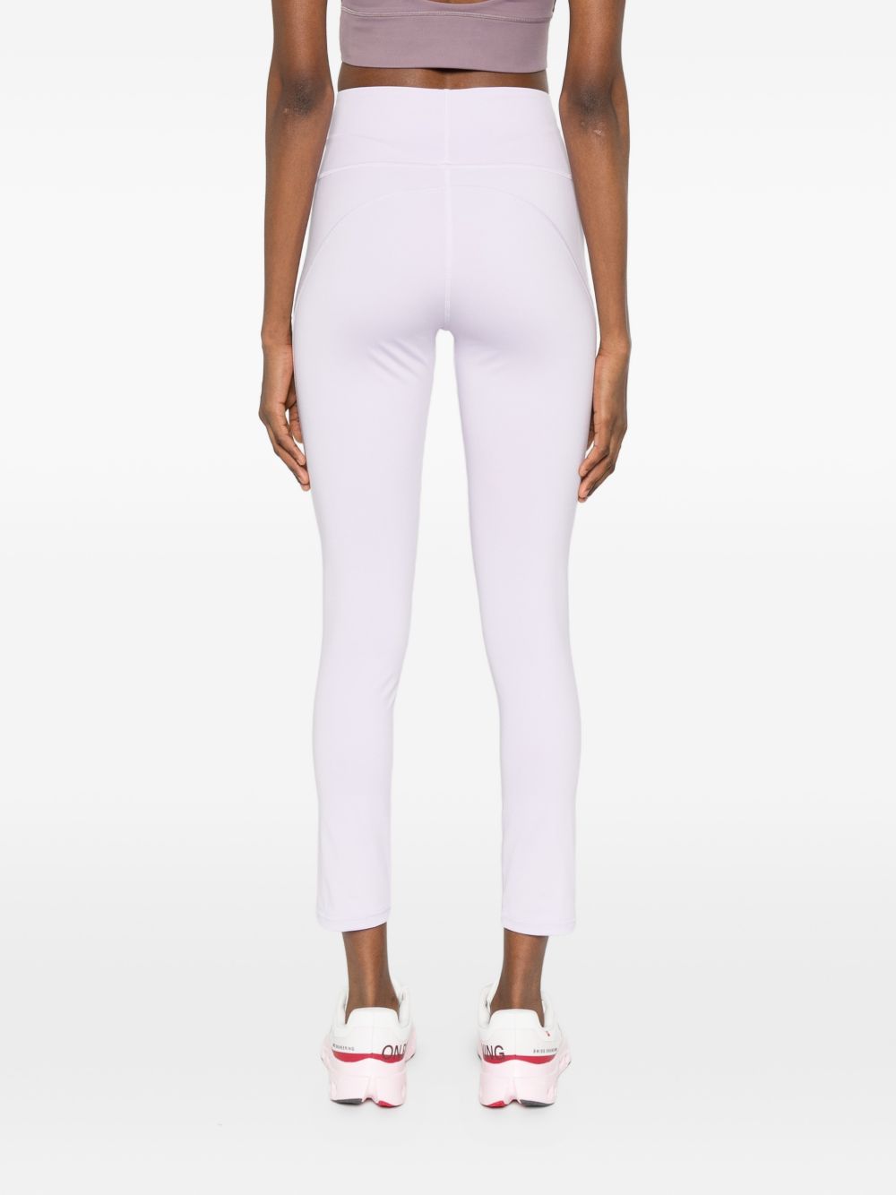 Adidas By Stella McCartney High-Rise 7/8 Leggings — Lavender, view 3