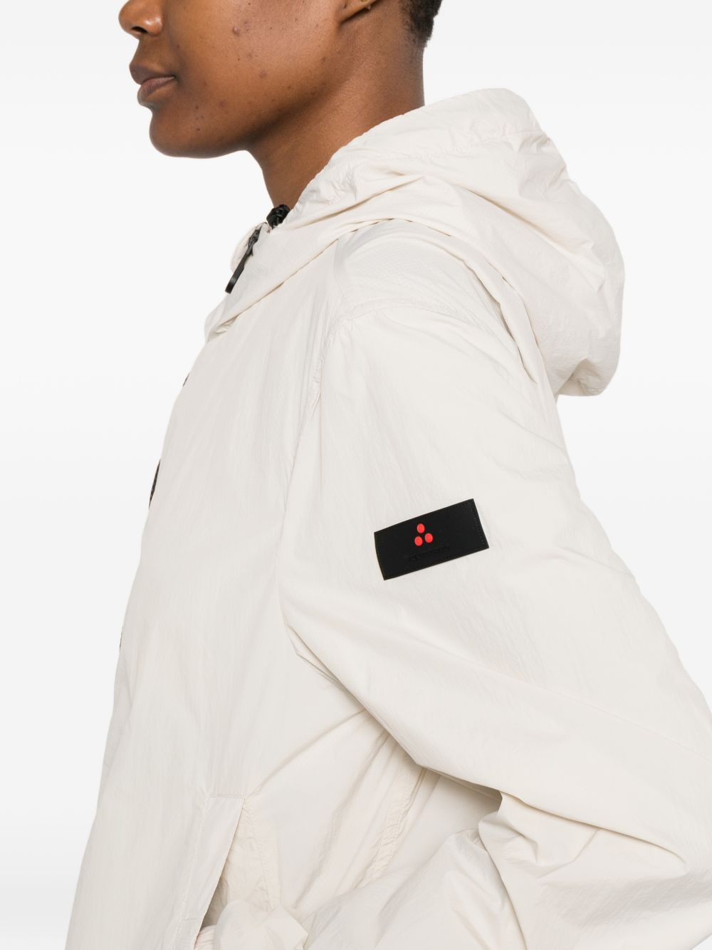 Peuterey Nigle Blouson Jacket — Off-white, view 3